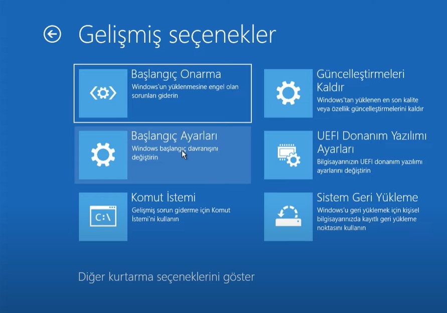 Windows Düzgün Yüklenmemiş Gibi Görünüyor Hatası Çözümü