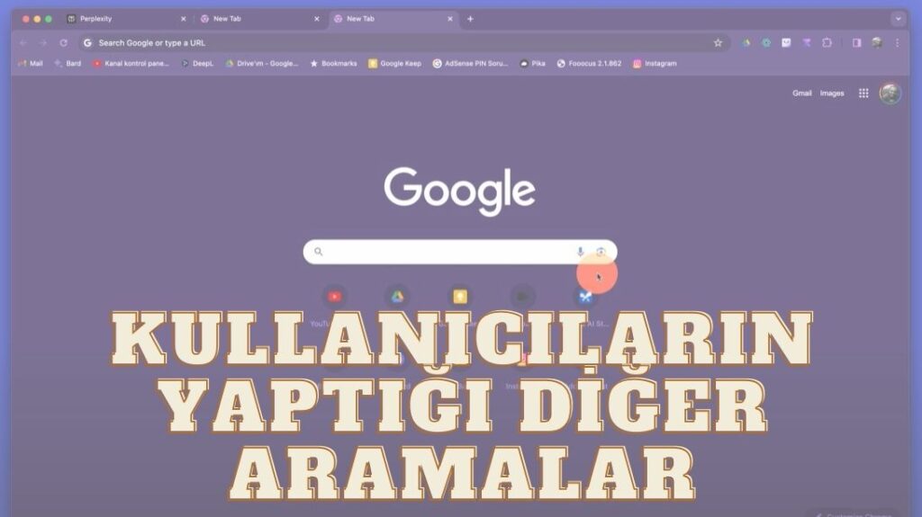 kullanıcıların yaptığı diğer aramalar