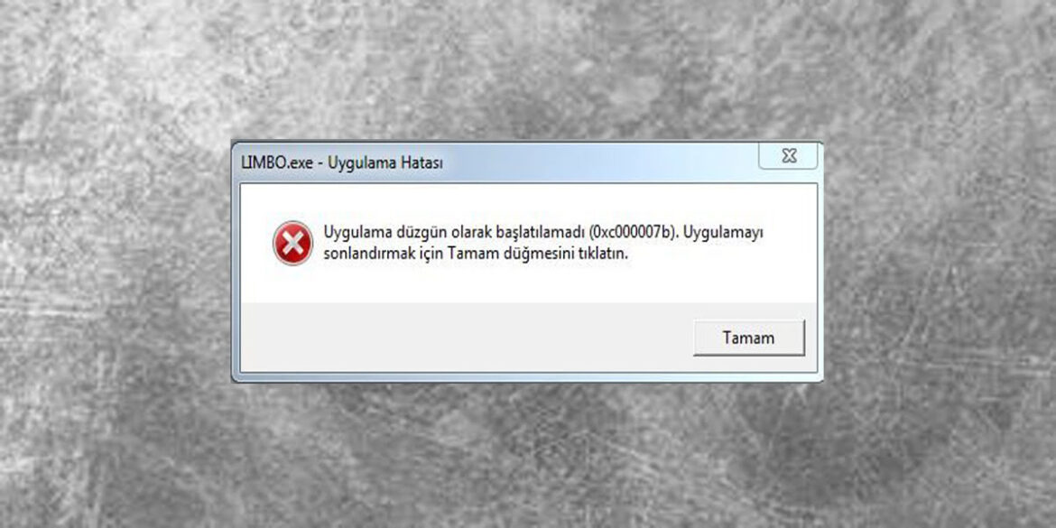 0xc00007b Hatası
